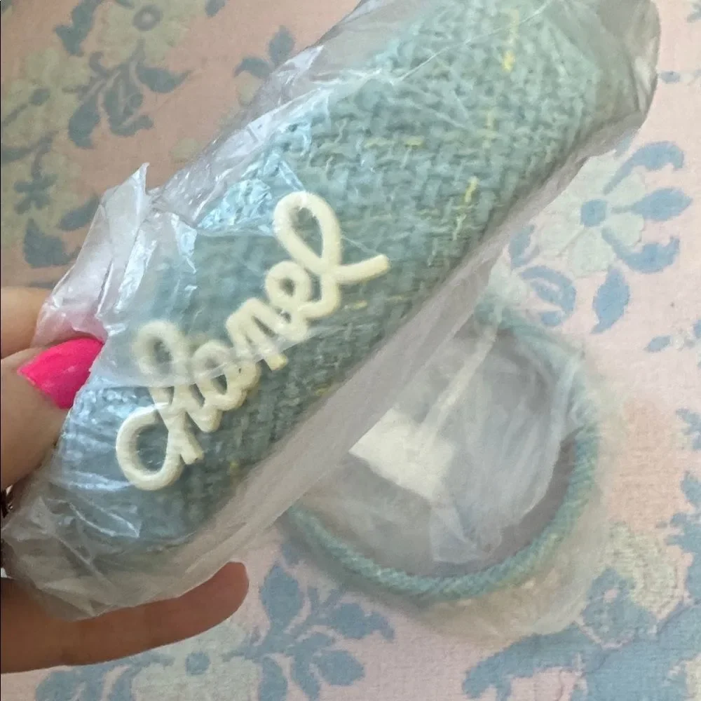 1 pc NEW! Light Blue Designer-Style Tweed C Headband